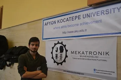 Ahmet Yasin Civan — Afyon Kocatepe Üniversitesi Mekatronik Mühendisliği (2013)