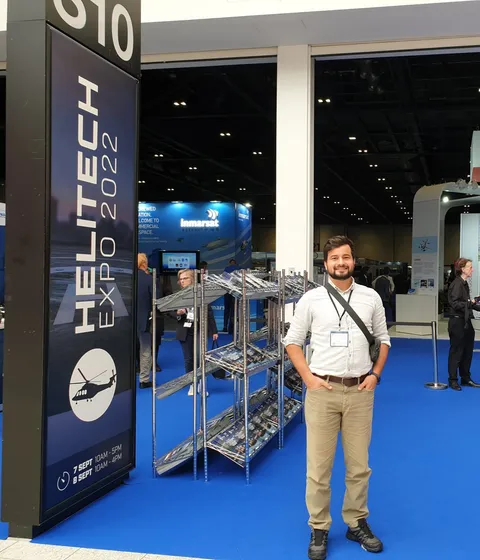 Ahmet Yasin Civan — Helitech Expo, Londra (2022)